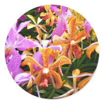 Orchid Party stickers