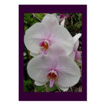 Orchid - Pink Blossom Tract Cards / Business Card Template