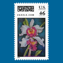 Orchid postage