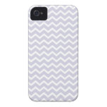 Orchid Purple Zig Zag Chevrons Pattern iPhone 4 Cases