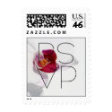Orchid RSVP Postage Square Format_Modern Text postage