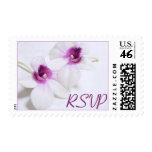 Orchid RSVP stamps