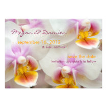 Orchid • Save the Date Announcement invitations