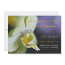 Orchid • Save the Date Announcement invitations