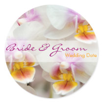 Orchid • Save the Date Sticker by SabineStGreetings Orchid • Save the Date Sticker