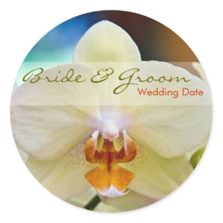 Orchid • Save the Date Sticker sticker