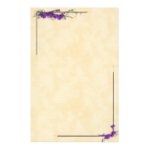 Orchid Scripts Custom Stationery