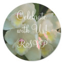 Orchid Sticker RSVP