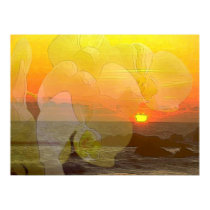 Orchid Sunset posters by Floral_Dreamsnet Orchid Sunset posters