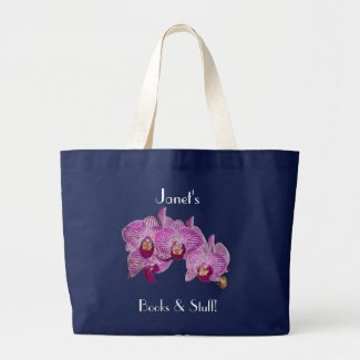 Orchid Tote Bag bag