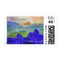 Orchid Valley Rainbow Pictures Invitation Postage postage by naturalilly Orchid Valley Rainbow Pictures Invitation Postage postage