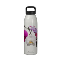 orchid water bottle flower
