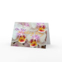 Orchid • Wedding Day Congratulation Card by SabineStGreetings Orchid • Wedding Day Congratulation Card