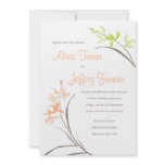 Orchid Wedding Invitation
