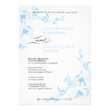 Orchid Wedding Invitation