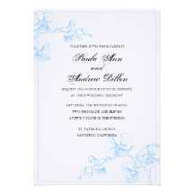 Orchid Wedding Invitation