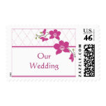 Orchid Wedding Stamps