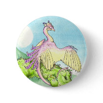 Orchid wyvern button by thedancingemu Orchid wyvern button