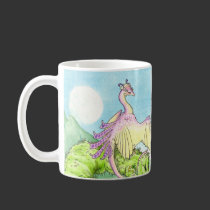 Orchid wyvern mug mugs