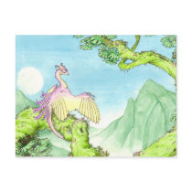 Orchid wyvern postcard by thedancingemu Orchid wyvern postcard