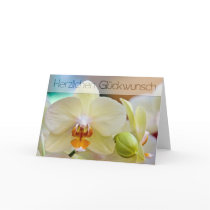 Orchidee • Geburtstagskarte Greeting Card