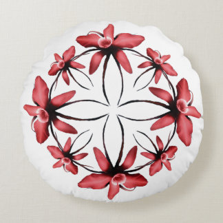 Orchidee Round Pillow