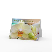 Orchidee • Save the Date Karte cards