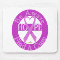 OrchidHeartRibbonBeAwareFindCureDark mousepads by awareness OrchidHeartRibbonBeAwareFindCureDark mousepads