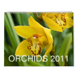 Orchids 2011 Calendar style=border:0;