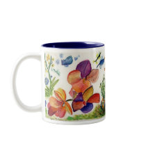 Orchids 39 and 40 diptych mugs