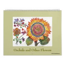 Orchids ans Other Flowers Calendar