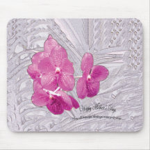 Orchids_Blessed Mother's Day Mouse Pads