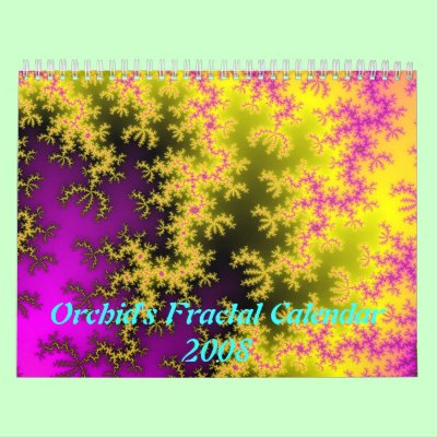 Orchid's Fractal Calendar 2008 by MathematicalOrchid