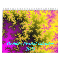 Orchid's Fractal Calendar 2008