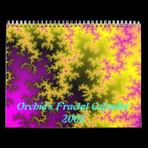 Orchid's Fractal Calendar 2008