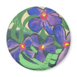 Orchids in Shade Magnet