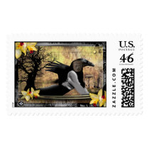 ORCHIDS ON RAVEN HORIZON STAMP