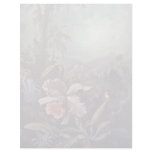 Orchids Passion Flowers And Hummingbirds By Martin letterhead