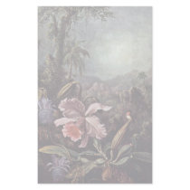 Orchids Passion Flowers And Hummingbirds By Martin Stationery Design