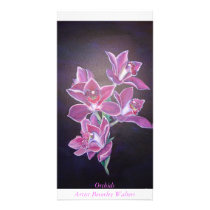 Orchids Photo Cards photo cards by bevsing Orchids Photo Cards photo cards