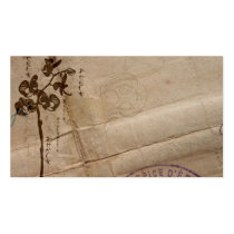 Orchids Profile Card business cards