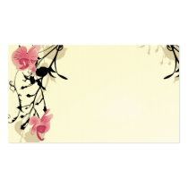 Orchids Profile Card business cards