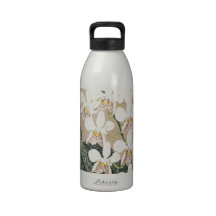 Orchids Reusable Water Bottle
