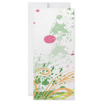 orchids splatter rack cards by dooni_notebooks orchids splatter rack cards