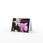 Orchids Thank You Card