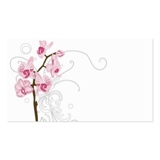 OrchidsBusiness Card (front side)