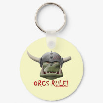 Orcs Rule! keychains