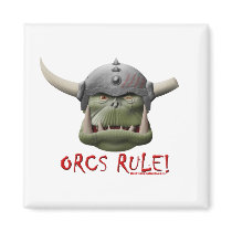 Orcs Rule! magnets