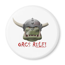 Orcs Rule! magnets