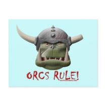 Orcs Rule! postcards